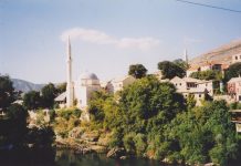 Mostar Die muslimische Altstadt