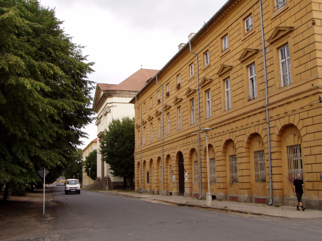 Innerhalb der Festung beziehungsweise im damaligen Ghetto