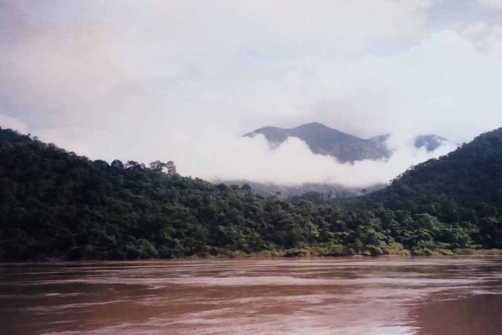 Der Mekhong unweit von Pak Beng
