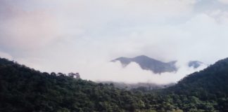 Pak Beng ປາກແບ່ງ Der Mekhong unweit von Pak Beng