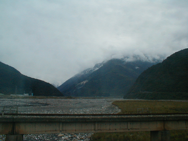 Berge bei Hualien