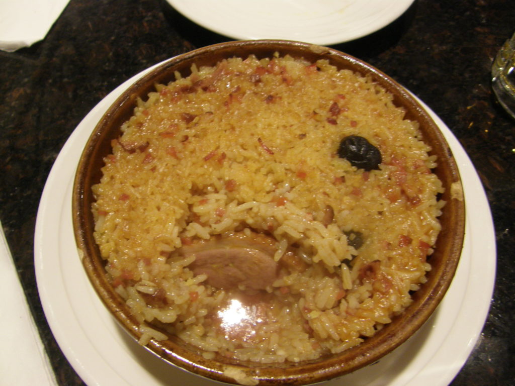 Mehr europäisch als chinesisch: Gebratener Reis mit Entenbrust