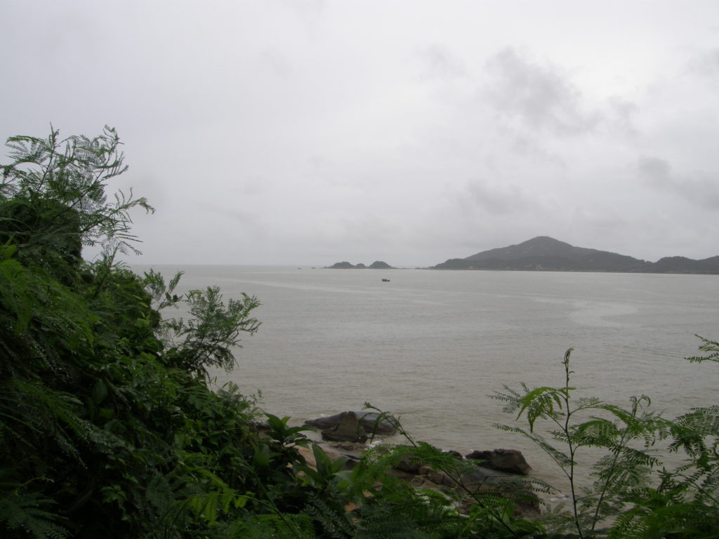 Blick von Coloane nach China