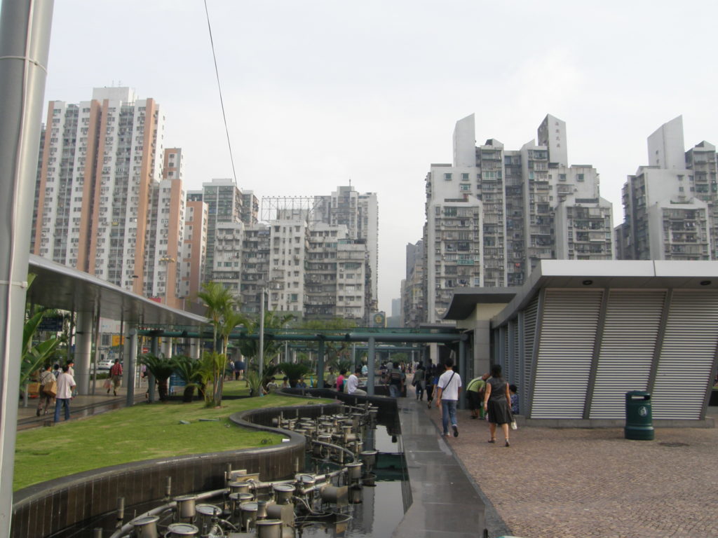 Dicht an dicht: Wohnviertel in Nordmacao