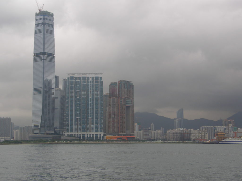 Bald fertig: International Commerce Centre