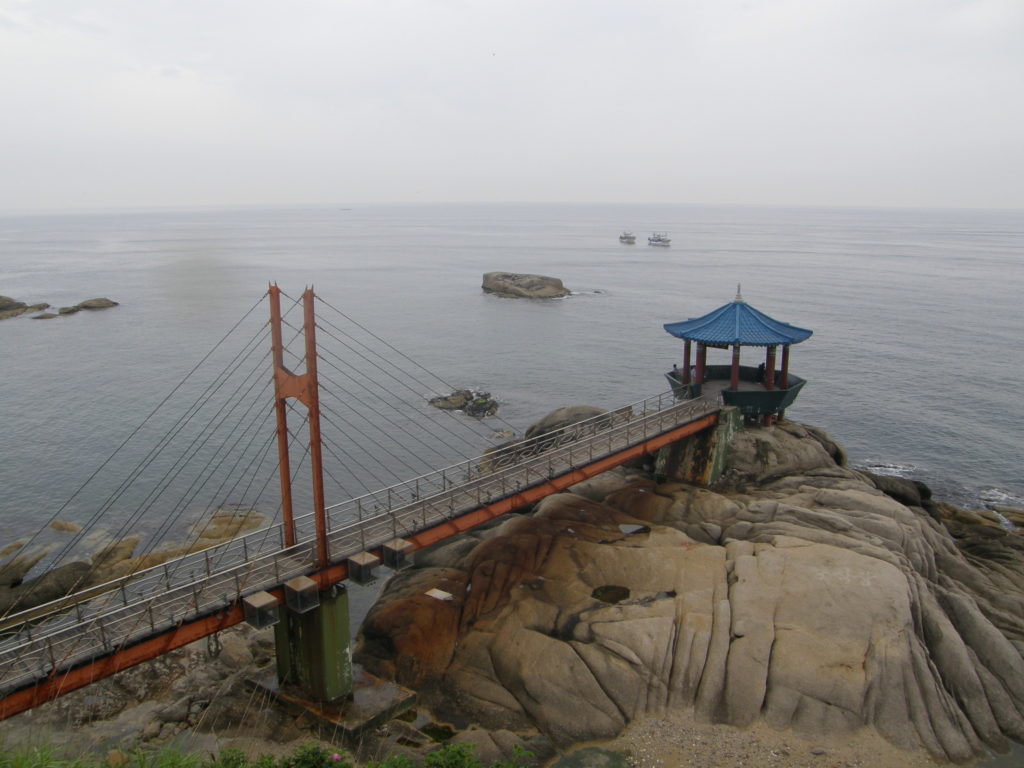 Sonnenaufgangs-Pavillon in Sokcho