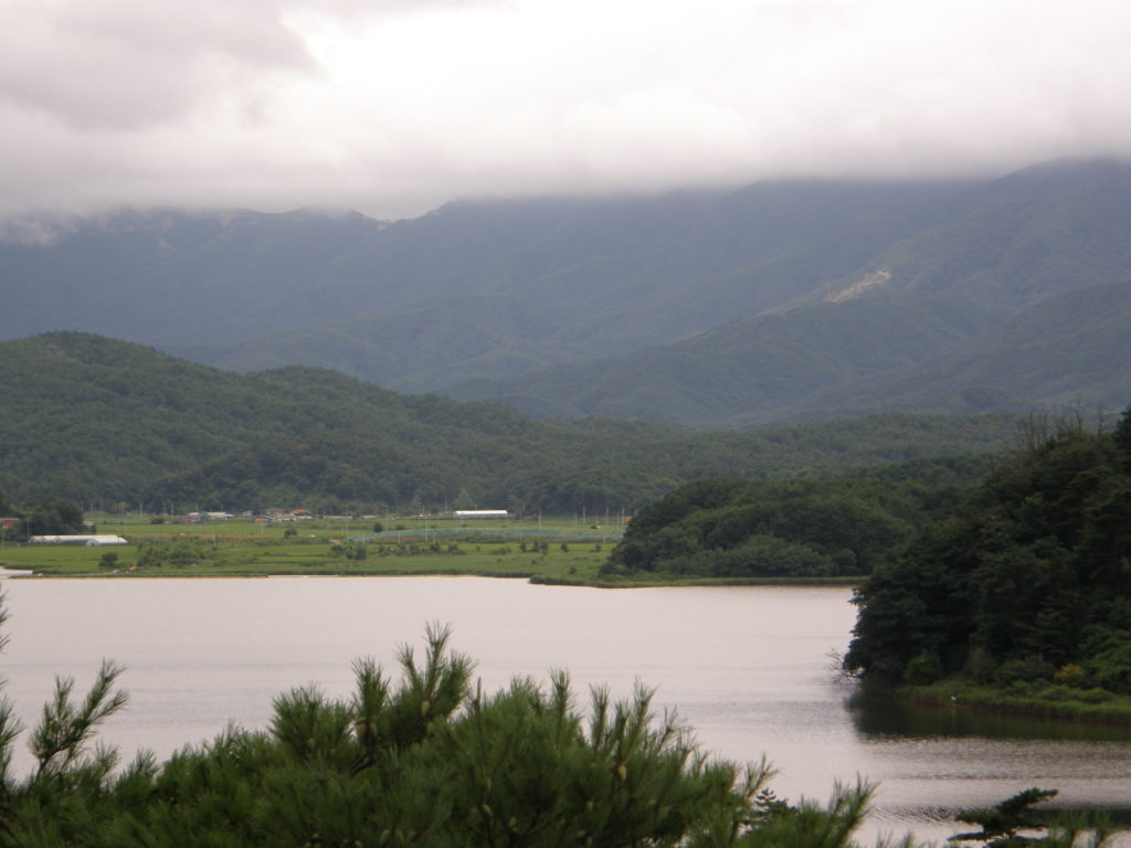 Viel schöne Landschaft im Norden von Sokcho