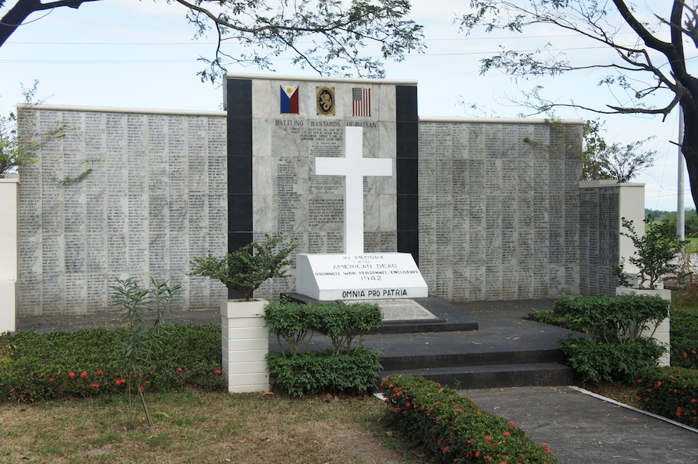 'Battling Bastards of Bataan' - Gedenkstätte für die amerikanischen Soldaten im Kampf gegen die japanische Invasion