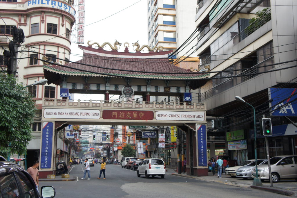 Eingang zu Binondo, der Chinatown von Manila