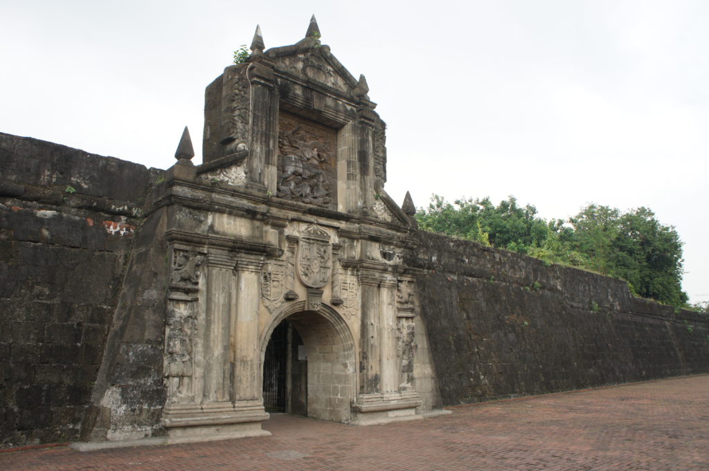 Eingang zur Festung Fort Santiago in Intramuros