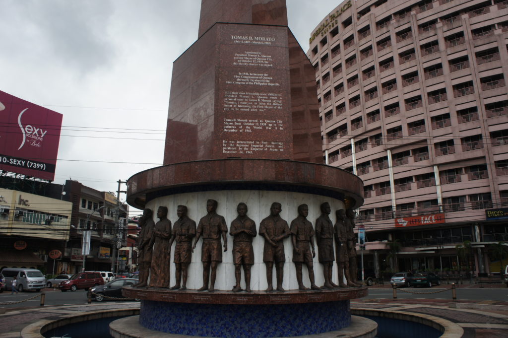 Pfadfinderdenkmal im Stadtzentrum