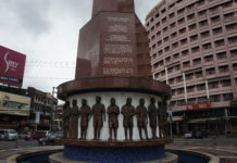 Quezon City Pfadfinderdenkmal im Stadtzentrum