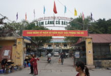 Bát Tràng Großer Keramikmarkt gegenüber der Bushaltestelle