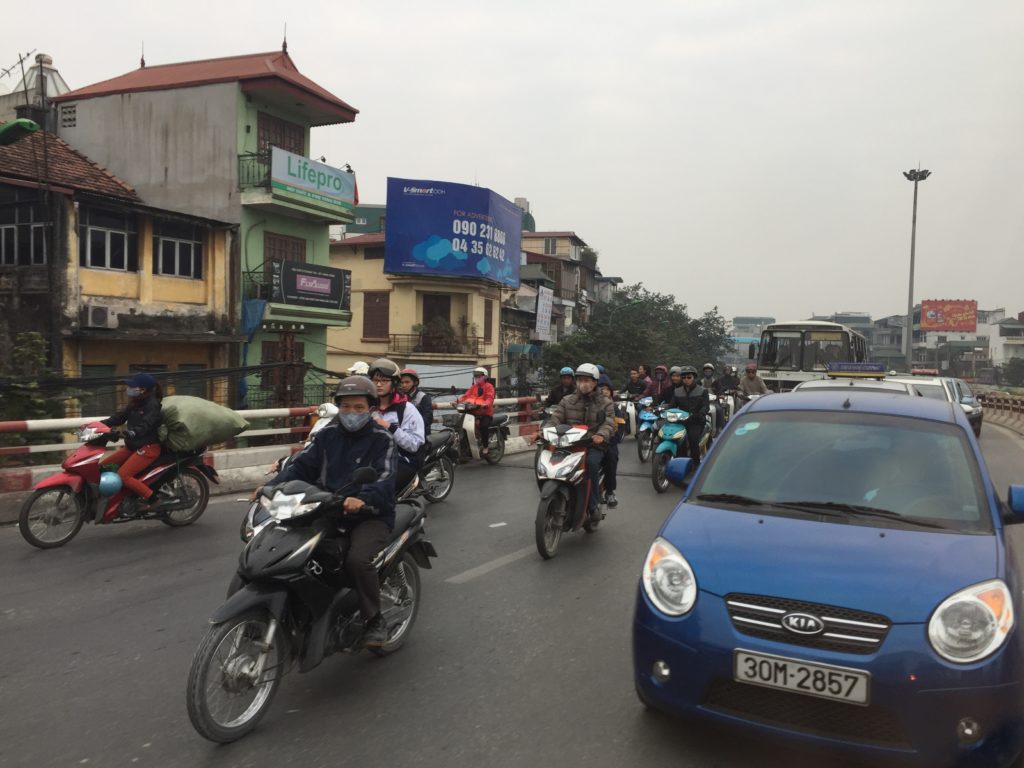 Zweiräder dominieren den mörderischen Verkehr