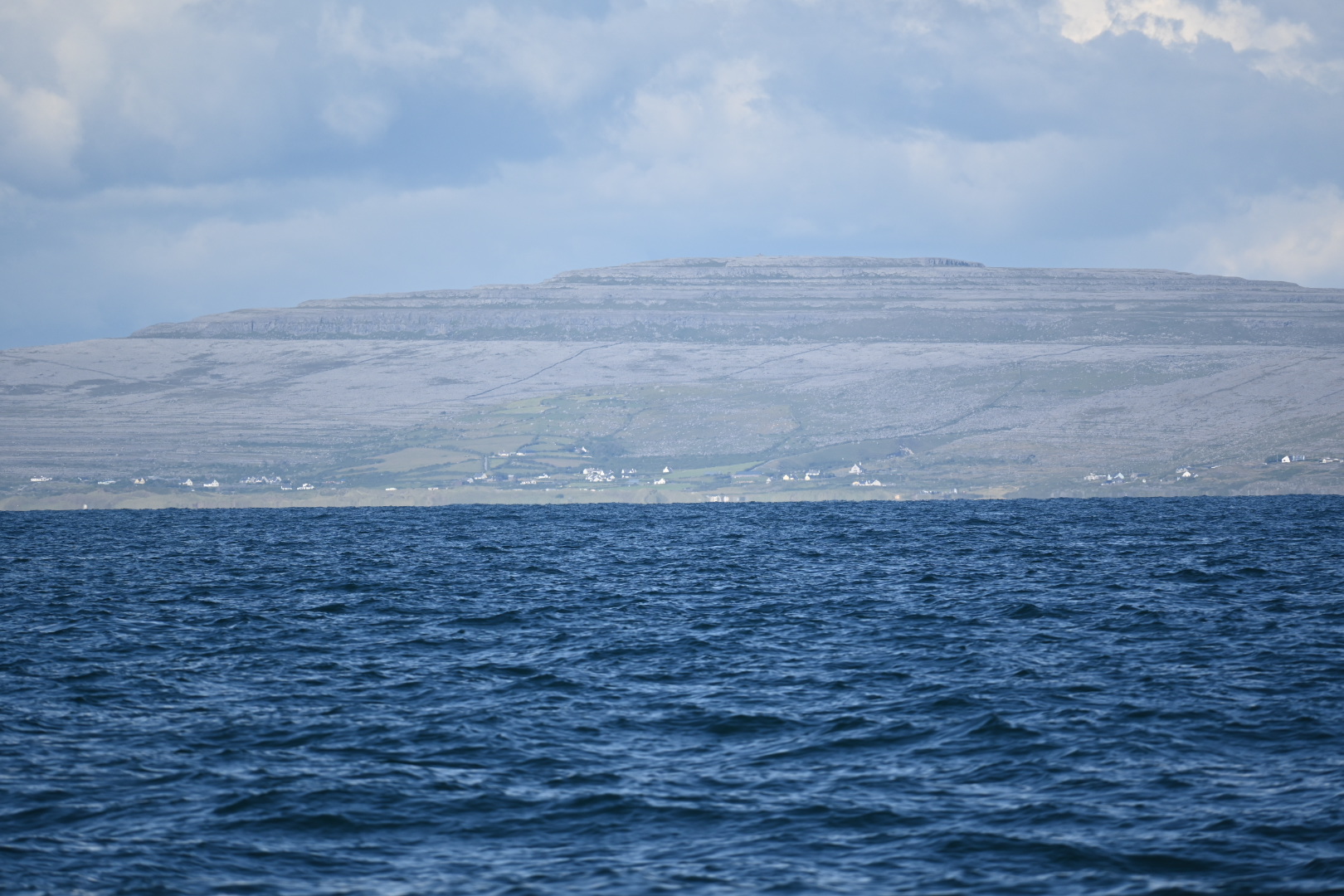 The Burren, aus der Ferne betrachtet