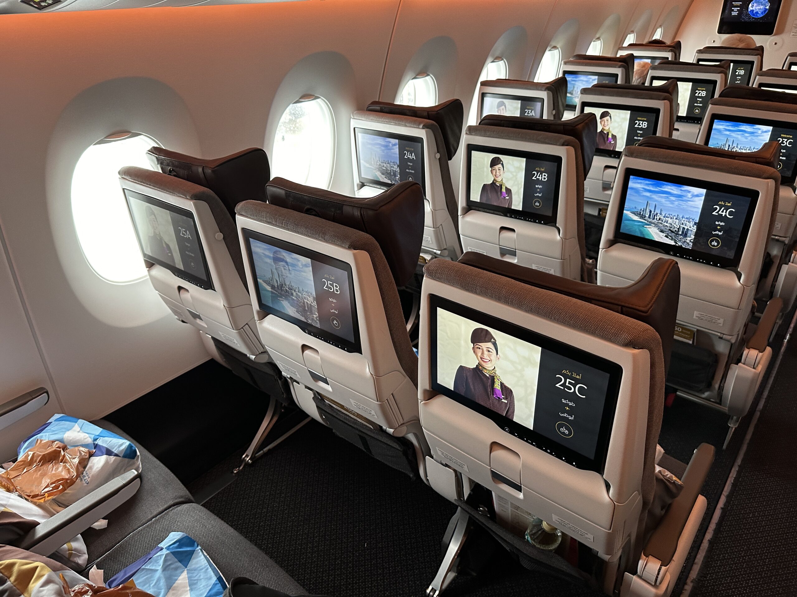 Wie schön: Im Umkreis von 3, 4 Metern kein einziger Passagier