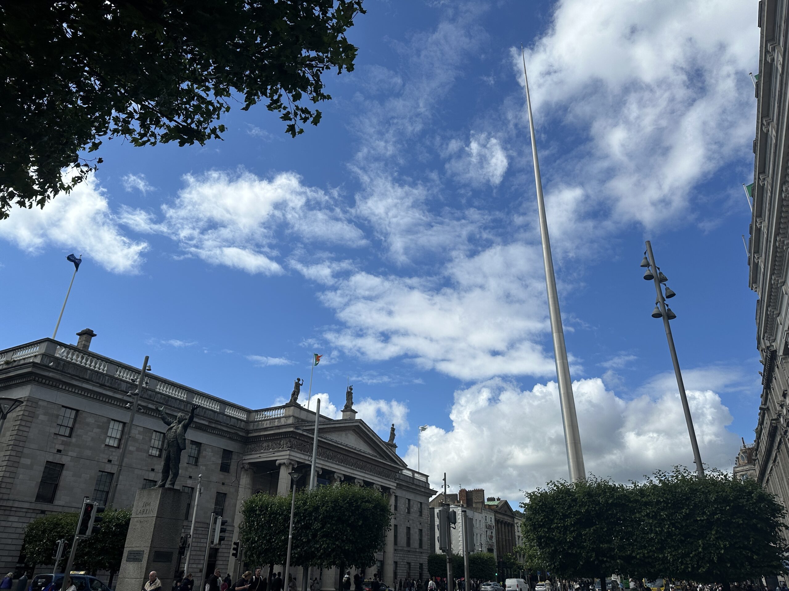 Das GOP in Dublin - Zentrum des Unabhängigkeitskampfes Irlands