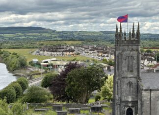 Irland – Teil 5: Inisheer – Limerick – Killarney Blick von der Festung auf Limerick und das Umland