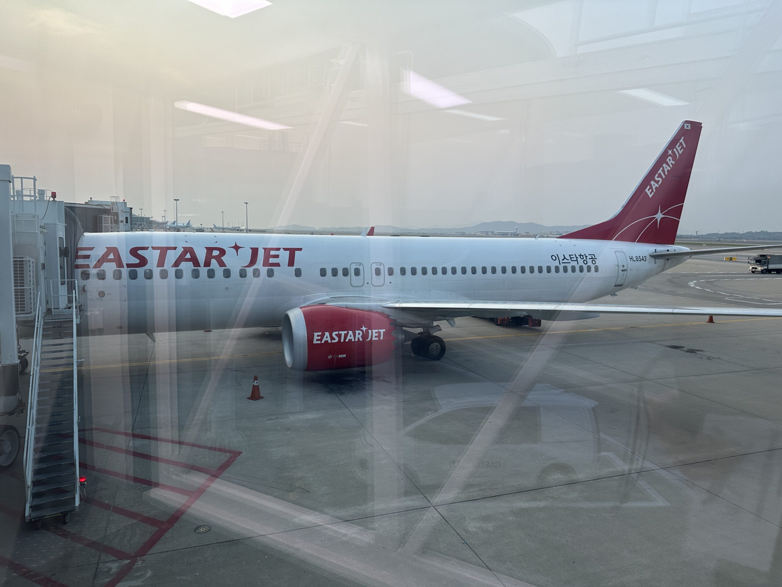 Nur ungern wieder: Koreanischer LCC Eastar