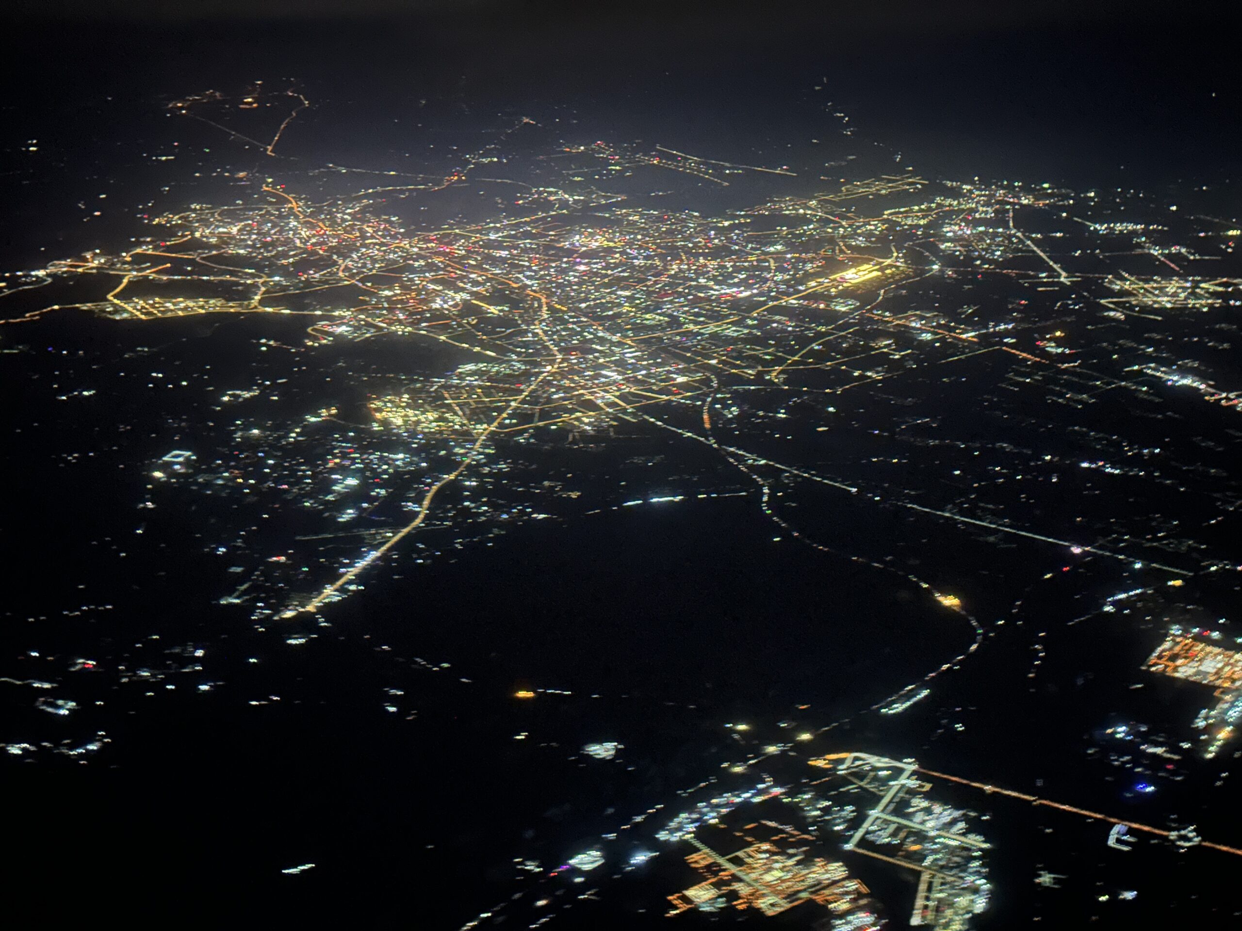 Die 4-Millionen-Einwohnerstadt Ürümqi im Westen Chinas